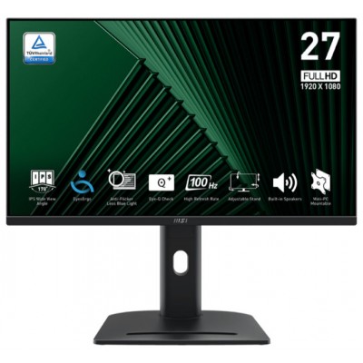 MSI MP275PG Monitor 27"100h VGA HDMI DP AA MM