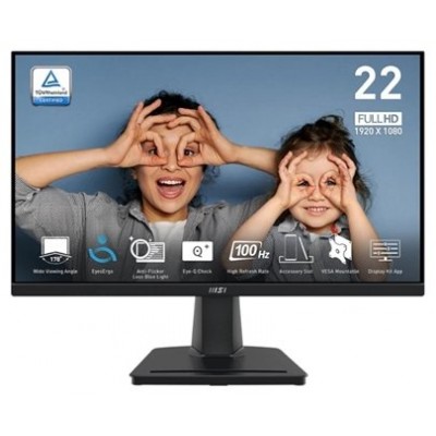 MSI MP225V Monitor 21.5" VA FHD 100hz 1ms VGA HDMI