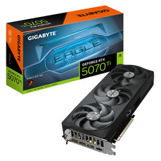 GIGABYTE GeForce RTX 5070 Ti EAGLE SFF 16G Tarjeta gráfica - 16 GB GDDR7, 256 bits, PCI-E 5.0, Frecuencia del núcleo 2452 MHz, 3 x DP 2.1b, 1 x HDMI 2.1b, DLSS 4, GV-N507TEAGLE-16GD (Espera 4 dias)-SX134 GIGABYTE GeForce RTX 5070 Ti EAGLE SFF 16G Tarjeta gráfica - 16 GB GDDR7, 256 bits, PCI-E 5.0, Frecuencia del núcleo 2452 MHz, 3 x DP 2.1b, 1 x HDMI 2.1b, DLSS 4, GV-N507TEAGLE-16GD (Espera 4 dias)