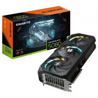 GIGABYTE GeForce RTX 5080 GAMING 16G Tarjeta Gráfica - 16GB GDDR7, 256 bits, PCI-E 5.0, 2617MHz Core Clock, 3 x DisplayPort, 1 x HDMI, NVIDIA DLSS 4, GV-N5080GAMING-16GD (Espera 4 dias)
