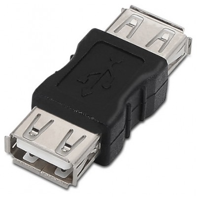 AISENS - ADAPTADOR USB 2.0, TIPO A/H-A/H, NEGRO