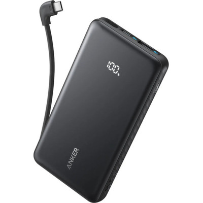 POWERBANK ANKER 10000 MAH 30W CON CON CABLE USB-C INTEGRADO-SX5 POWERBANK ANKER 10000 MAH 30W CON CON CABLE USB-C INTEGRADO