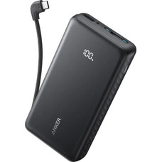 POWERBANK ANKER 20000 MAH 22.5W CON CABLE USB-C INTEGRADO