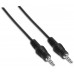 CABLE AUDIO ESTEREO JACK 3.5M-JACK 3.5M NEGRO 3.0M