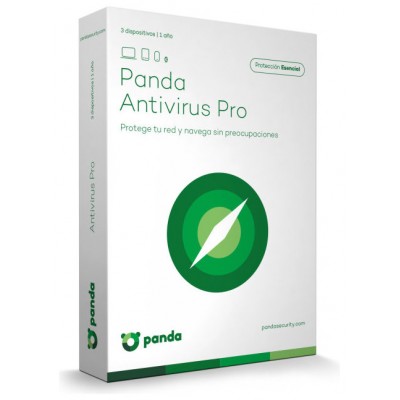 SOFTWARE ANTIVIRUS PANDA  DOME  ESSENTIAL  3 LICENCIAS