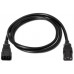 AISENS - CABLE ALIMENTACIoN CPU, C13/H-C14/M, NEGRO, 1.5M