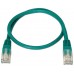 AISENS - CABLE DE RED LATIGUILLO RJ45 CAT.6 UTP AWG24, VERDE, 2.0M