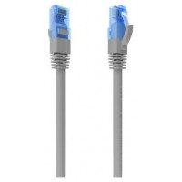 CABLE RED LATIGUILLO RJ45 CAT.6 UTP AWG26 CCA GRIS 10M