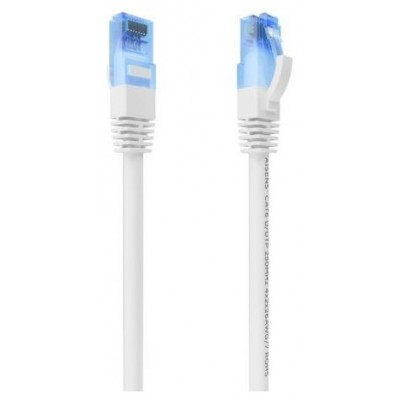 AISENS - CABLE DE RED LATIGUILLO RJ45 CAT.6 UTP AWG26 CCA, BLANCO, 25CM