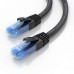 AISENS - CABLE DE RED LATIGUILLO RJ45 CAT.6 UTP AWG26 CCA, NEGRO, 30CM