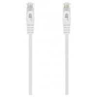 AISENS - CABLE DE RED LATIGUILLO RJ45 LSZH CAT.6A 500 MHZ UTP AWG24, BLANCO, 30CM