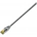 AISENS - CABLE DE RED LATIGUILLO RJ45 LSZH CAT.7 600 MHZ S/FTP PIMF AWG26, GRIS, 15M