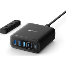 CARGADOR SOBREMESA ANKER DE ESCRITORIO 112W 6 PUERTOS NEGRO-SX9 CARGADOR SOBREMESA ANKER DE ESCRITORIO 112W 6 PUERTOS NEGRO