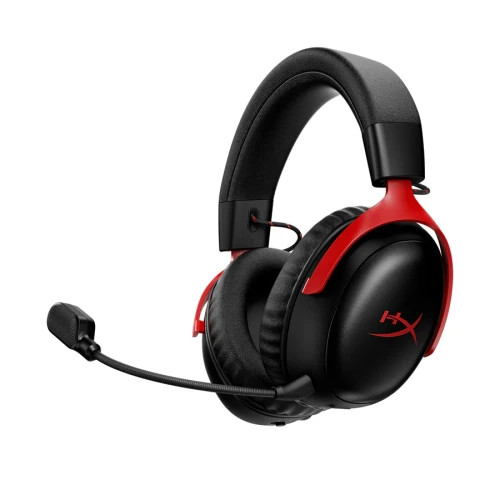 HyperX Auriculares inal&aacute;mbricos Cloud III S: auriculares gaming (color negro-rojo) (Espera 4 dias)