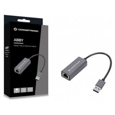 ADAPTADOR USB 3.0 A RJ45 GIGABIT ETHERNET CONCEPTRONIC