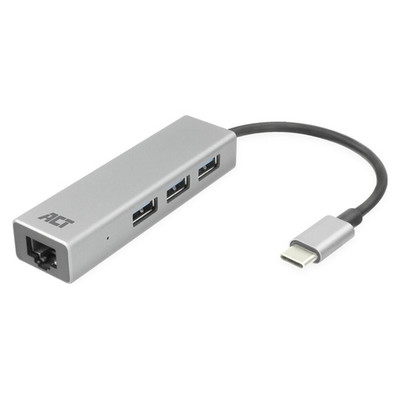 Hub USB-C y adaptador Ethernet, numero de puertos: 3x-SX7 Hub USB-C y adaptador Ethernet, numero de puertos: 3x