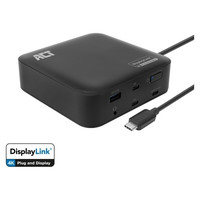 Estacion de acoplamiento universal USB-C 4K, para 2-25SX Estacion de acoplamiento universal USB-C 4K, para 2