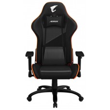 Gigabyte AGC310 Silla para videojuegos de PC Asiento acolchado Negro, Naranja (Espera 4 dias)