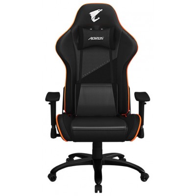 Gigabyte AGC310 Silla para videojuegos de PC Asiento acolchado Negro, Naranja (Espera 4 dias)
