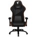 Gigabyte AGC310 Silla para videojuegos de PC Asiento acolchado Negro, Naranja (Espera 4 dias)