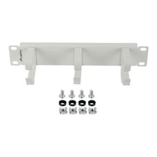 ORGANIZADOR DE CABLES LANBERG 3 ANILLAS 10" 1U TIPO B GRIS