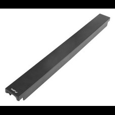 PANEL CIEGO LANBERG 1U 19" EN PLASTICO RETARDANTE AL FUEGO NEGRO