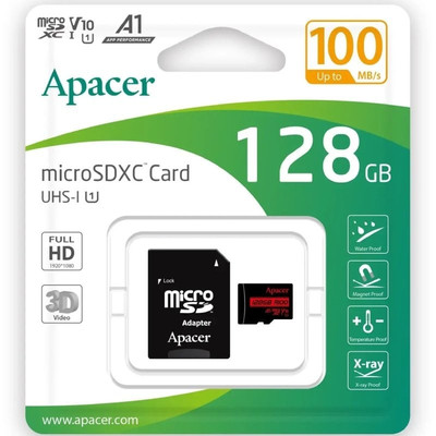 APACER-MICROSD 128GB AP128GMCSX-DU4 APACER-MICROSD 128GB AP128GMCSX