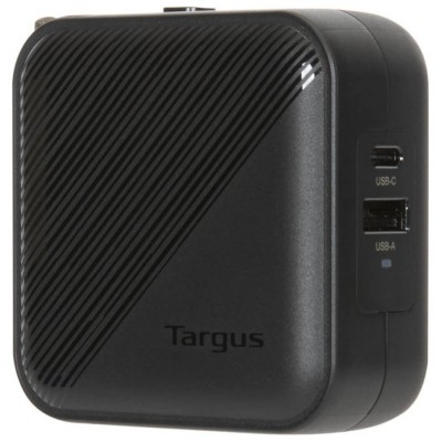 CARGADOR PORTATIL TARGUS 65 W GAN CHARGER - MULTI PORT - WITH TRAVEL ADAPTERS