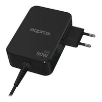 CARGADOR USB DE VIAJE/PARED TYPE-C 90W GaN NEGRO APPROX (Espera 4 dias)
