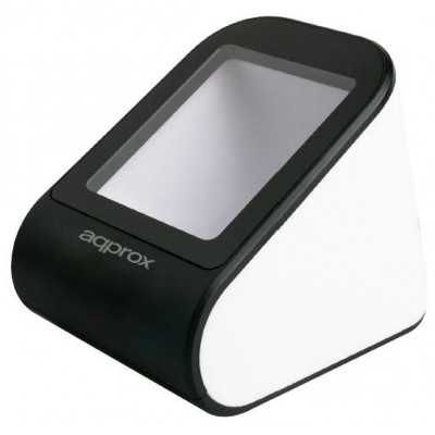 LECTOR CODIGO BARRAS SOBREMESA 2D APPLS20DESK NEGRO APPROX (Espera 4 dias)