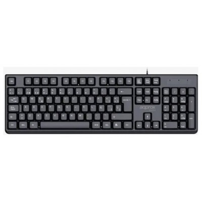APPROX Teclado X205 USB 2.0 Negro