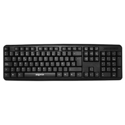 TECLADO APPROX MX220 USB2.0 NEGRO (Espera 4 dias)