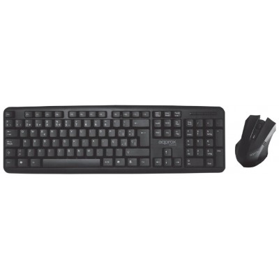 COMBO TECLADO/RATON APPROX MK230 NEGRO (Espera 4 dias)