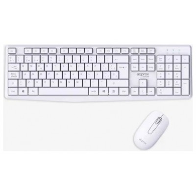 TECLADO Y MOUSE APPROX WIRELESS APPMX420W 2.4GHz
