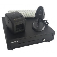 KIT TPV APPROX CAJON APPCASH01 NEGRO + SCAN APPLS11AS