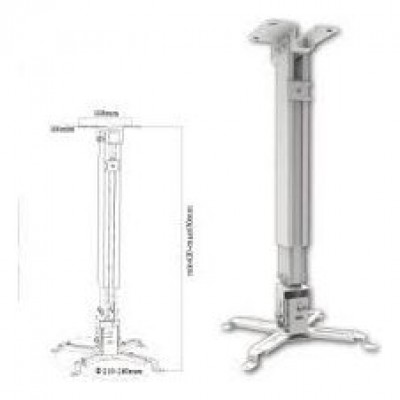 SOPORTE DE PROYECTOR APPROX INCLINABLE CON REGULADOR