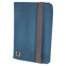 FUNDA UNIVERSAL TABLET 7"" NYLON AZUL + SOPORTE APPROX (Espera 4 dias)