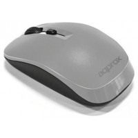 MOUSE APPROX WIRELESS XM180 GREY / BLACK NANO RECEPTOR