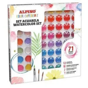 SET WATERCOLOR COLOR EXPERIENCE 71 PZAS ALPINO AQ001040 (Espera 4 dias)
