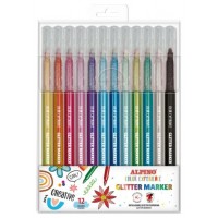 ESTUCHE 12 GLITTER MARKER COLOR EXPERIENCE ALPINO AR001084 (Espera 4 dias)