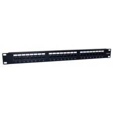 2LAN Patch Panel 19" CAT6A 24 Puertos UTP