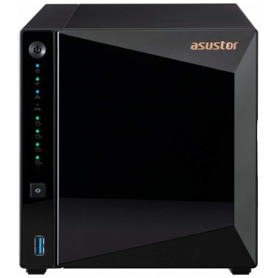 NAS ASUSTOR TOWER 4 BAY QUAD-CORE 1.4GHZ 2GB DDR4 2.5GBE X1 USB3.2