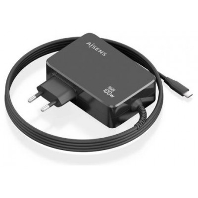 CARGADOR AISENS ASCH-1PD100WL50-BK