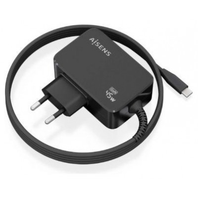 CARGADOR AISENS ASCH-1PD45WL032-BK