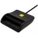 LECTOR TARJETA INTELIGENTE DNI USB-C  NEGRO AISENS