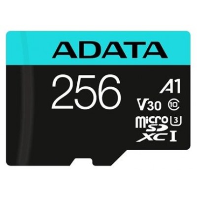 ADATA microSDXC/SDHC UHS-I U3 256GB c/adapt