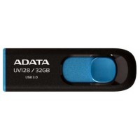 ADATA Lapiz Usb UV128 32GB USB 3.2 Negro/Azul