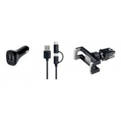 PNY ROAD KIT ( Soporte + Cargador doble + Dual Cable)