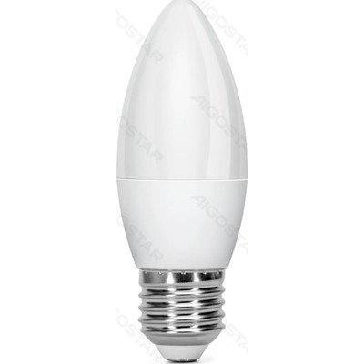 BOMBILLA LED C37-E27 6W 3000K LUZ CALIDA 510LM AIGOSTAR (Espera 4 dias)-SX0 BOMBILLA LED C37-E27 6W 3000K LUZ CALIDA 510LM AIGOSTAR (Espera 4 dias)