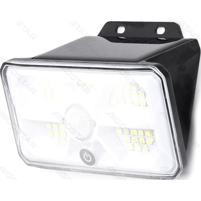APLIQUE SOLAR LED 5600K SENSOR MOVIMIENTO NEGRO AIGOSTAR (Espera 4 dias)-SX1 APLIQUE SOLAR LED 5600K SENSOR MOVIMIENTO NEGRO AIGOSTAR (Espera 4 dias)